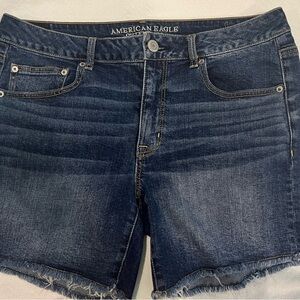 American Eagle Outfitters Dark Blue Jean Shorts